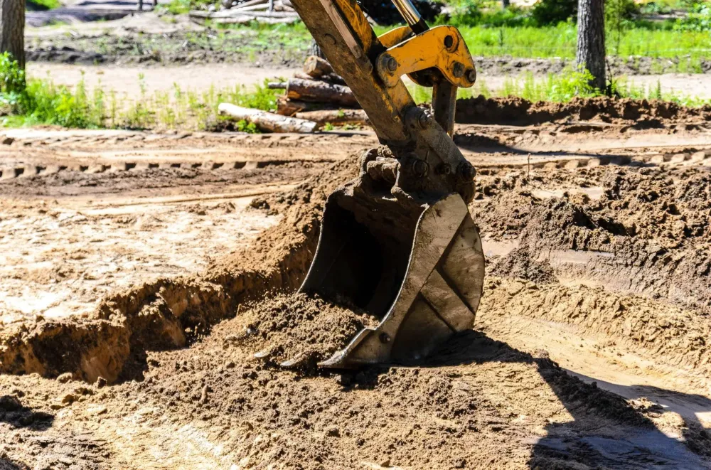 Terrassement à Ingrandes-le-Fresne-sur-Loire